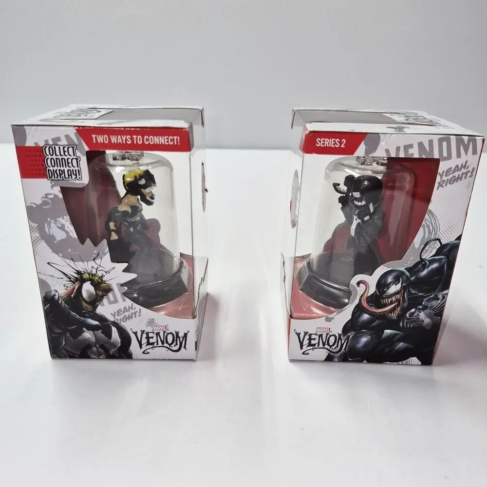 Marvel Venom Domez Series 2 Eddie Brock (Transformation) & Venomized Punisher